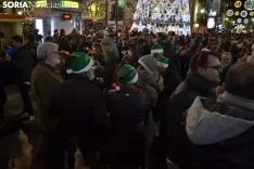 Una imagen del ambiente en el centro de la capital esta Nochevieja. /SN