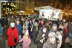 Una imagen de la más que multitudinaria manifestación de esta tarde de viernes. /SN