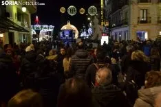 Una imagen de la más que multitudinaria manifestación de esta tarde de viernes. /SN