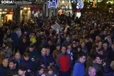Una imagen de la más que multitudinaria manifestación de esta tarde de viernes. /SN
