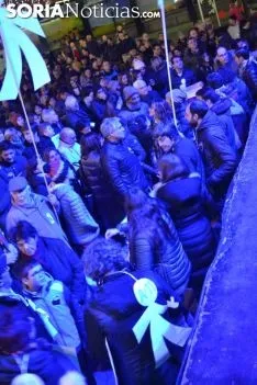 Una imagen de la más que multitudinaria manifestación de esta tarde de viernes. /SN