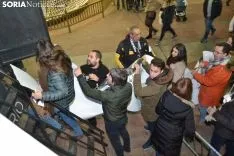 Una imagen de la más que multitudinaria manifestación de esta tarde de viernes. /SN