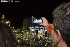 Una imagen de la más que multitudinaria manifestación de esta tarde de viernes. /SN