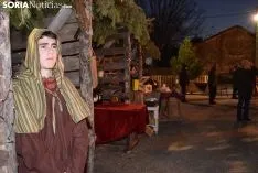 Belén viviiente de San Andrés de Soria. /SN