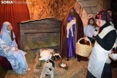 Belén viviiente de San Andrés de Soria. /SN