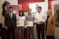 Una imagen de la entrega de premios esta noche en el Casino. /FOES