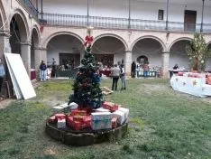 Una imagen de la jornada solidaria en Almazán. 