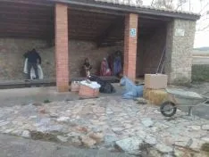 Fuentecantos coloca su belén. Cedida 