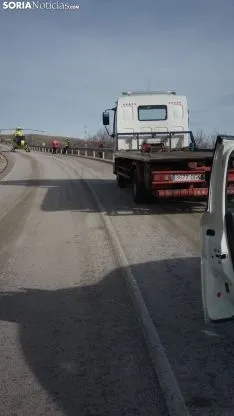 Accidente en el Puerto de Oncala.