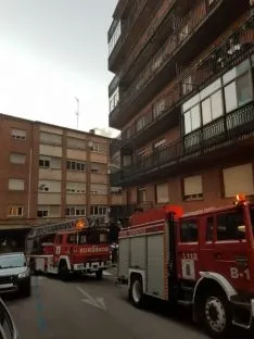 Susto en la calle Cortes de Soria.