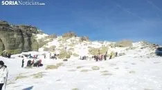 Imágenes del ascenso a Urbión. 