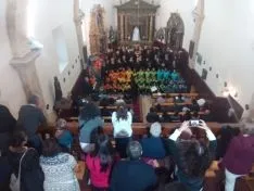 Imágenes del recital.