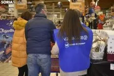 Recogida de alimentos en Supermercado E.Lecrerc