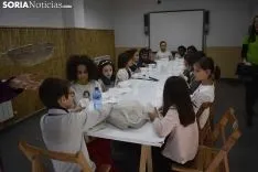 Taller de arena cinética. 