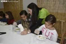 Taller de arena cinética. 