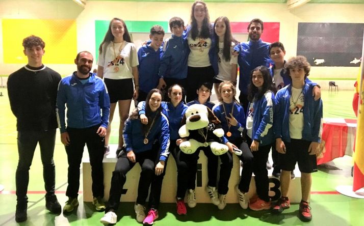 La expedición soriana en la localidad vallisoletana. 