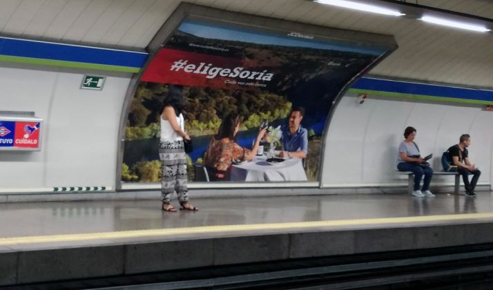 Las campañas en el Metro hacen que los turistas madrileños aumenten un 80% en noviembre