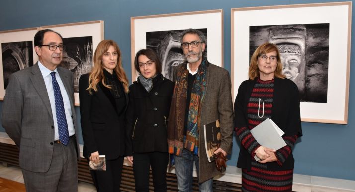 Manuel López, Mar Sancho, Marisol Encinas, Alejandro Plaza y Marian Arlegui. /Jta.