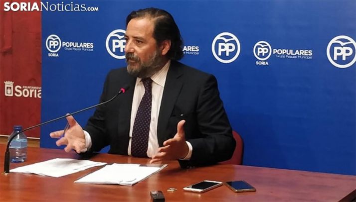 José Manuel Hernando, concejal del PP en el Ayuntamiento capitalino. /SN