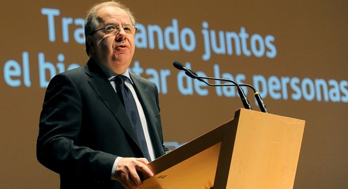 El presidente de la Junta de Castilla y León, Juan Vicente Herrera. 