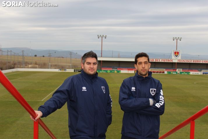 Pablo Ayuso y José Alejandro Huerta realizan sus sesiones semanales en la Ciudad del Fútbol.