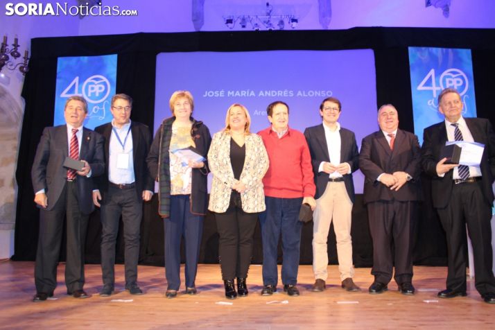 El PP de Soria rinde tributo a los alcaldes populares que ha tenido la provincia. SN