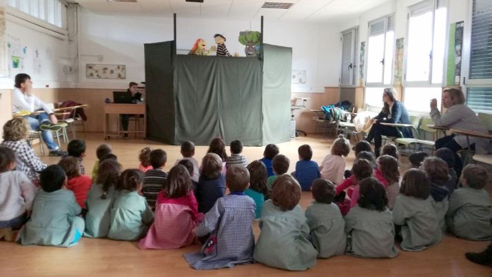 Jornada de educación ambiental para alumnos de Infantil en el colegio de Ólvega