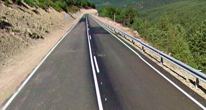 Una imagen de la carretera So-820. /GM