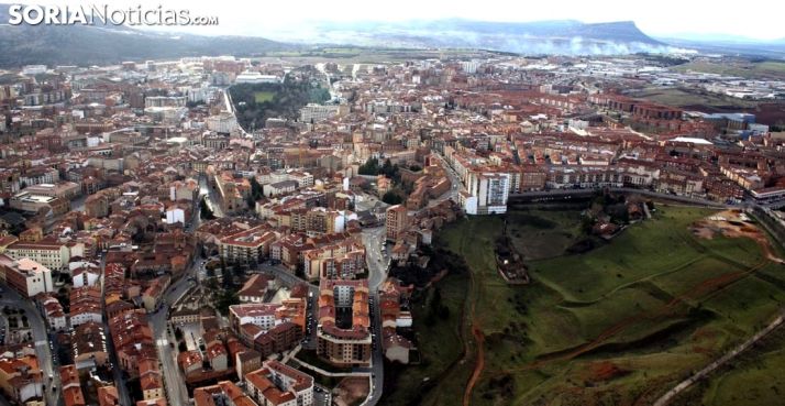 Una vista aérea de la capital. /SN