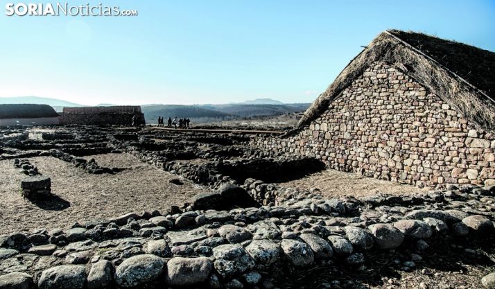 Imagen del yacimiento de Numancia, en Garray. /SN