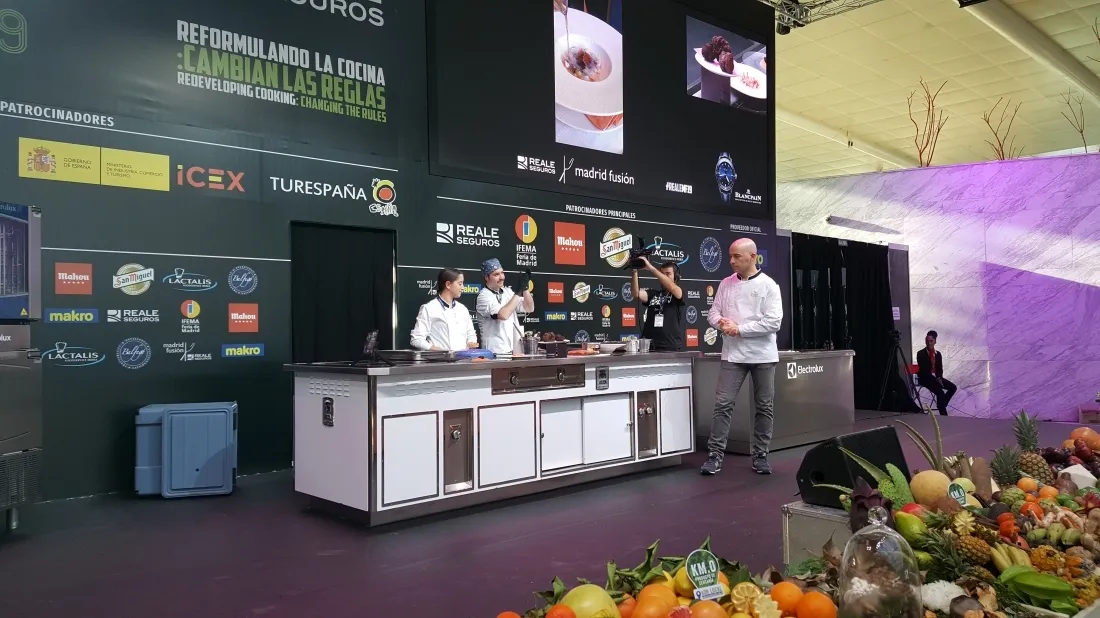 Una imagen de la presencia soriana en el evento internacional este lunes. /Dip.