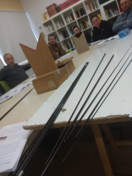 Curso de montaje de cañas. Campano Soriano