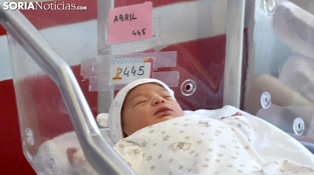Foto 8 - As&iacute; es Abril, el primer beb&eacute; soriano de 2019&hellip; que lleg&oacute; al mundo el 4 de enero