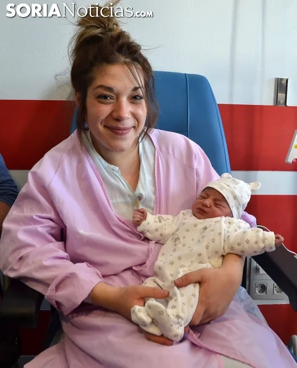 Foto 7 - As&iacute; es Abril, el primer beb&eacute; soriano de 2019&hellip; que lleg&oacute; al mundo el 4 de enero