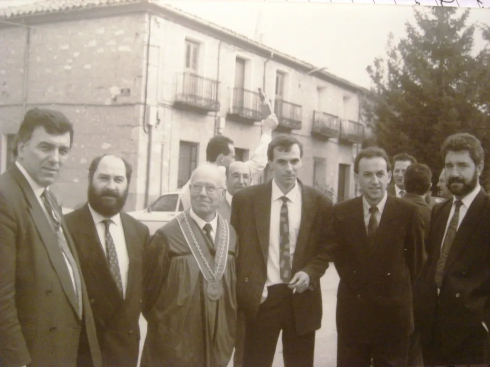 Foto 2 - 30 a&ntilde;os del origen del hermanamiento entre El Burgo y Nore&ntilde;a
