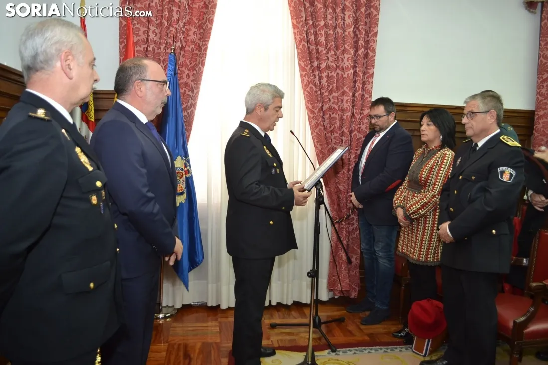Una imagen del acto de este viernes en la sede de la Subdelegación del Gobierno. /SN