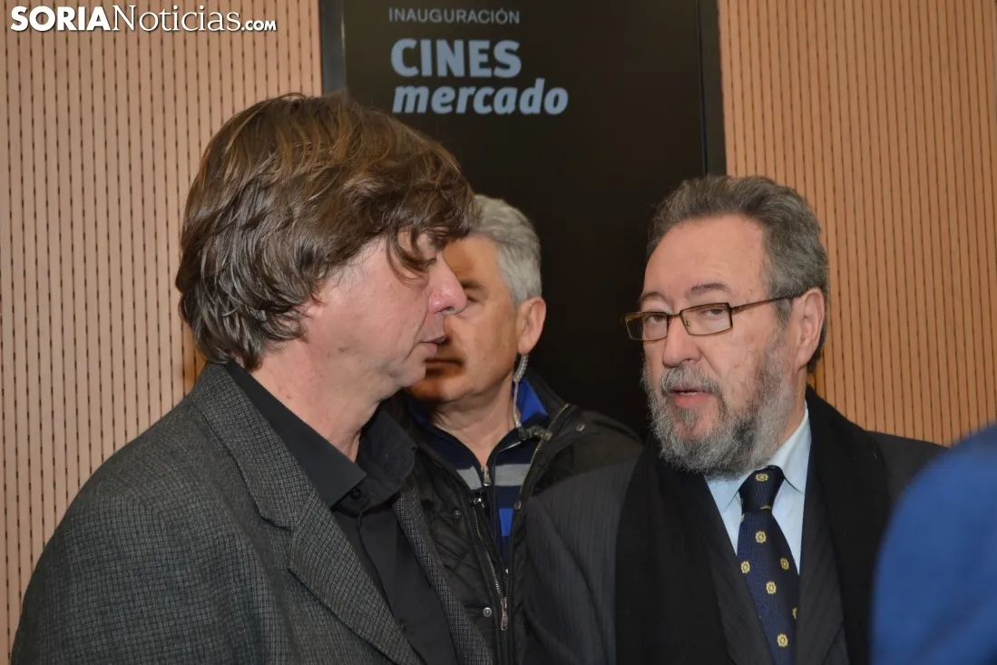 Imagen de la inauguración de los cines Mercado este miércoles. /SN