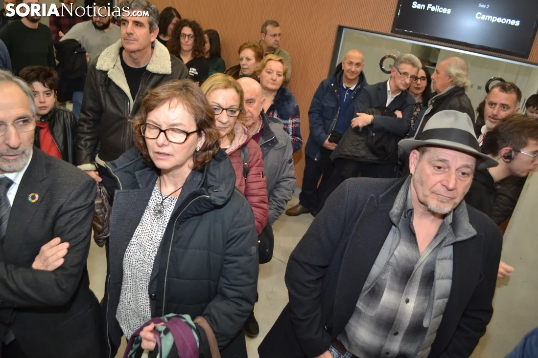 Imagen de la inauguración de los cines Mercado este miércoles. /SN