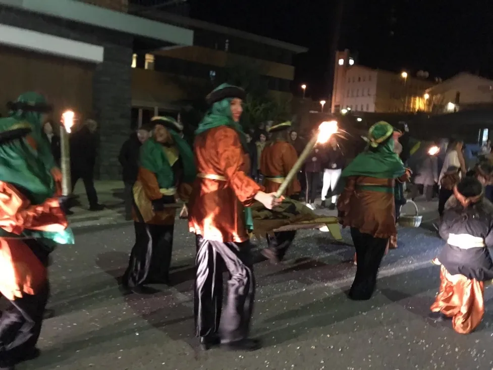 Cabalgata de Reyes en Ólvega.