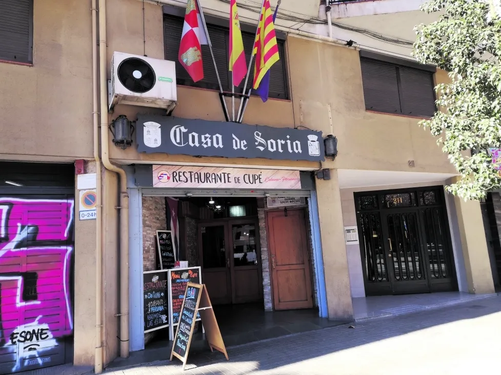 Casa de Soria en Barcelona. 