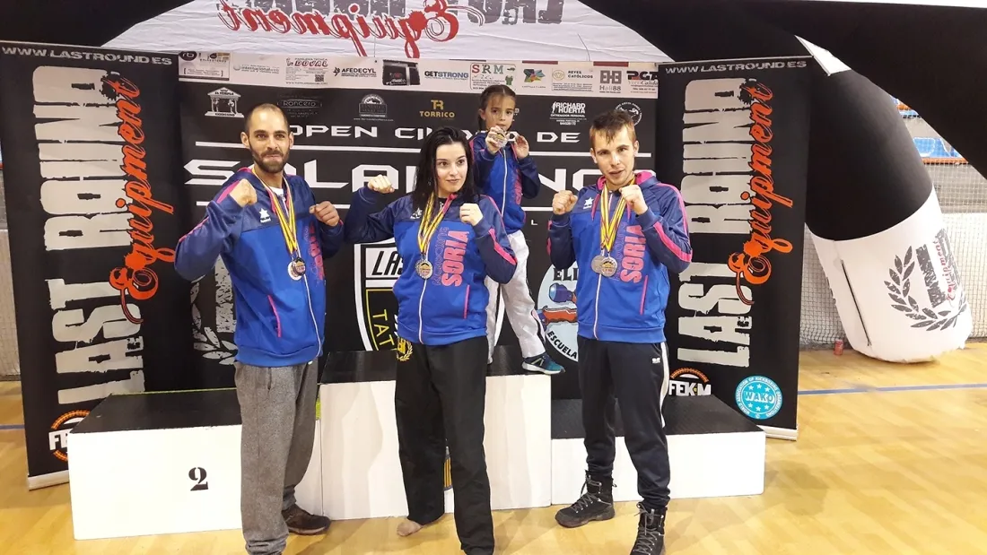 Foto 2 - Buenos resultados para el Kickboxing Soria