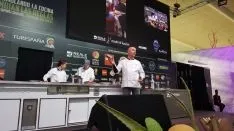 Una imagen de la presencia soriana en el evento internacional este lunes. /Dip.