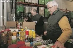 Labor contra el hambre en el Banco de Alimentos. María Ferrer