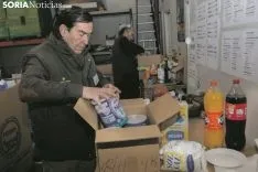 Labor contra el hambre en el Banco de Alimentos. María Ferrer