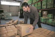 Labor contra el hambre en el Banco de Alimentos. María Ferrer