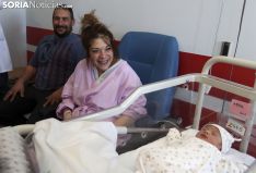 Foto 3 - Así es Abril, el primer bebé soriano de 2019… que llegó al mundo el 4 de enero