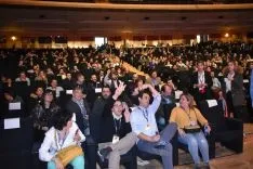 Una de las imágenes de la subasta de las trufas este martes en Madrid Fusión. /Dip.
