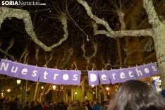 Una imagen de la concentración de este martes. /SN