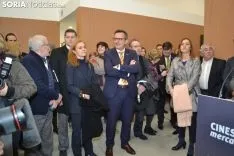 Imagen de la inauguración de los cines Mercado este miércoles. /SN