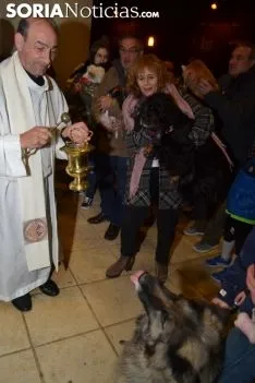 Una imagen de la bendición de animales. /SN